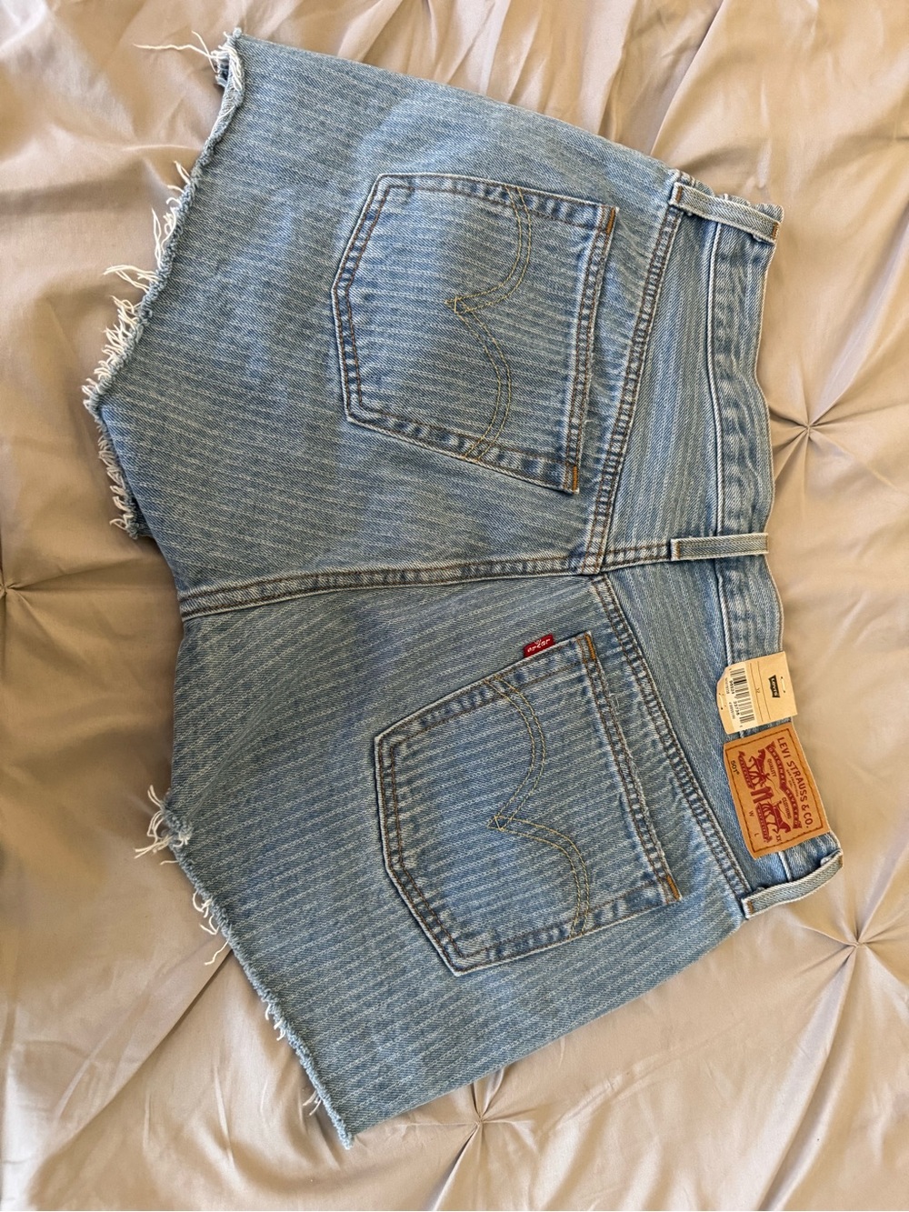 High-Rise 501 Denim Cutoff Shorts - Picture 2 of 2